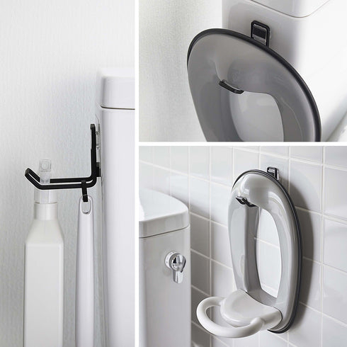 フィルムフックトイレ用品収納フック タワー.|s12