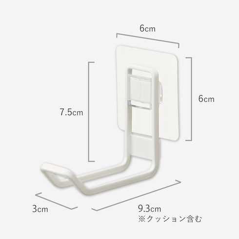 フィルムフックトイレ用品収納フック タワー.|s14