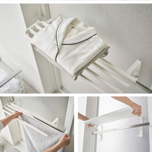 浴室扉タオル掛け上 バスタオルハンガー タワー.|s9