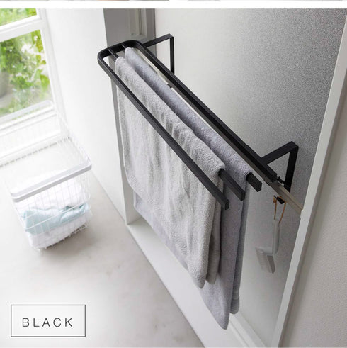 浴室扉タオル掛け上 バスタオルハンガー タワー.|s10