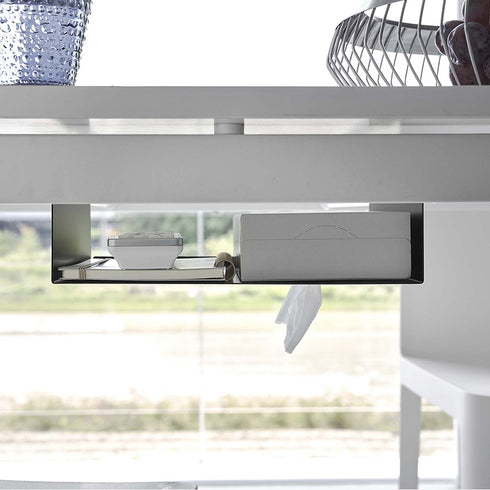 テーブル下つっぱり棒用収納ラック タワー.|s12