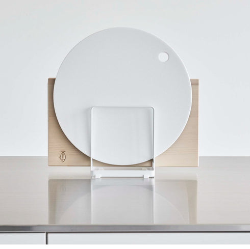 丸いまな板が置ける まな板スタンド タワー.|s7