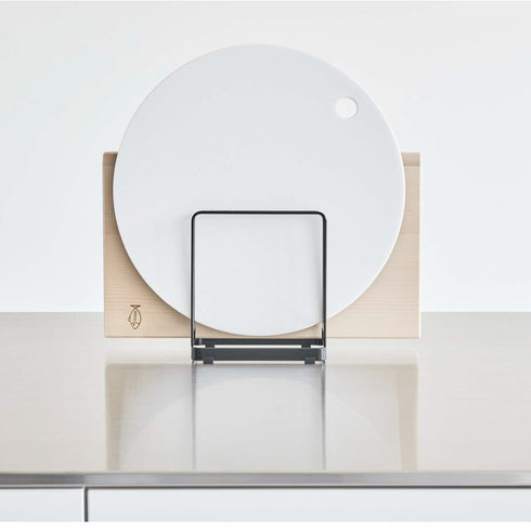 丸いまな板が置ける まな板スタンド タワー.|s10