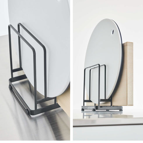 丸いまな板が置ける まな板スタンド タワー.|s11