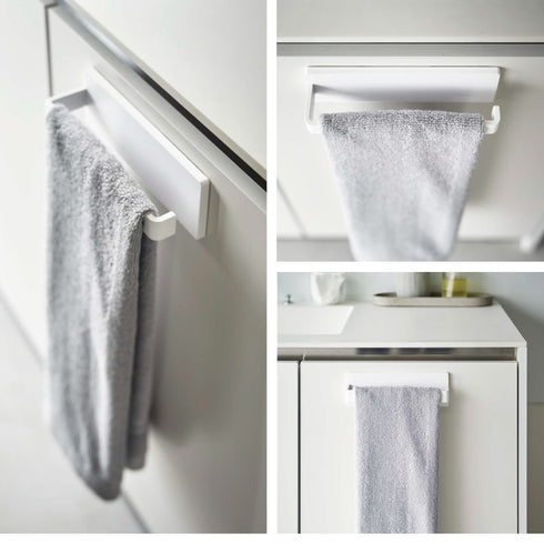 フィルムフック タオルハンガー プレート W18 ホワイト.|s11