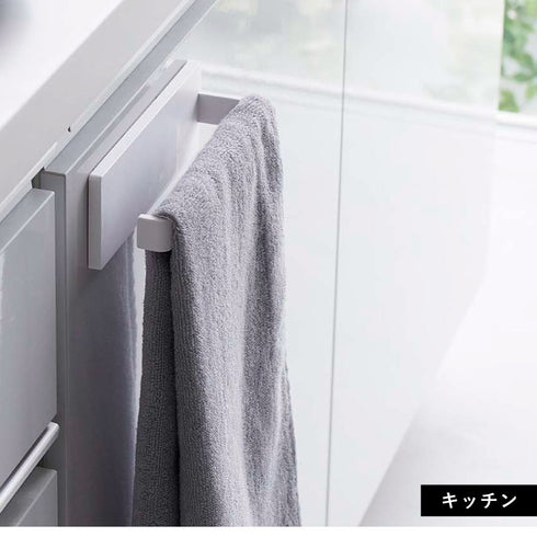 フィルムフック タオルハンガー プレート W18 ホワイト.|s6