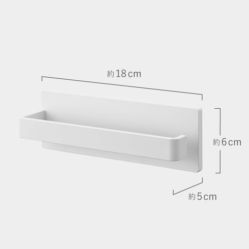 フィルムフック タオルハンガー プレート W18 ホワイト.|s12