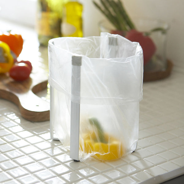 ポリ袋ホルダープレートホワイト.|m2