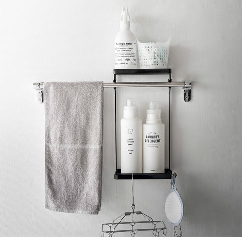 タオル掛け上ラック タワー 2段.|s12