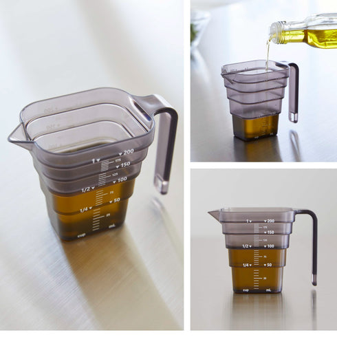 マグネット段々計量カップ タワー 200ml.|s11