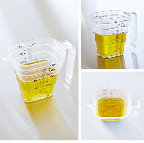 マグネット段々計量カップ タワー 200ml.|s8