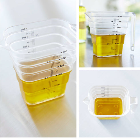 マグネット段々計量カップ タワー 500ml.|s8