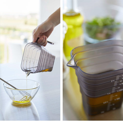 マグネット段々計量カップ タワー 500ml.|s10