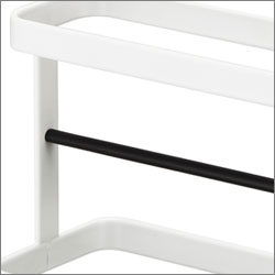 スリッパラック プレート ワイド ブラック.|s2