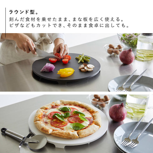 食洗機対応 マグネット抗菌まな板 タワー ラウンド.|s5