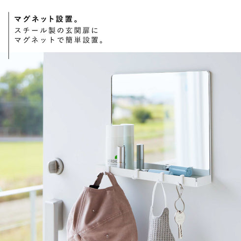 マグネットミラー&収納ラック タワー.|s3