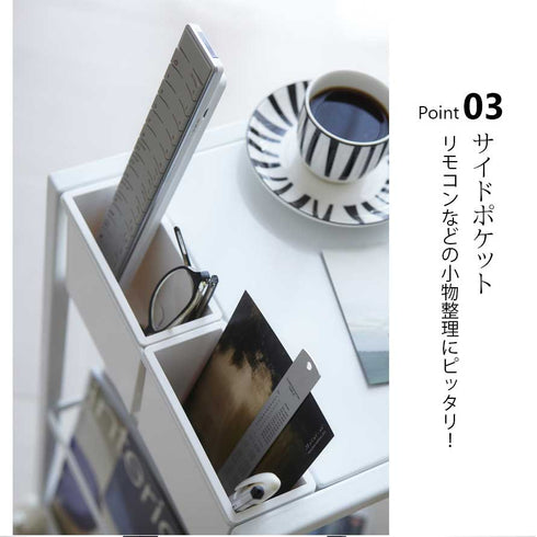 サイドテーブルワゴン タワー.|s4