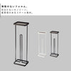 トレイ付きトイレットペーパースタンド タワー TOWER ホワイト ブラック 全2色.|s2