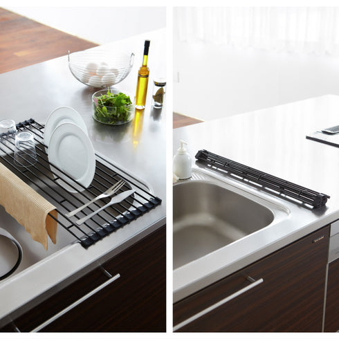 折り畳み水切りラック タワー L .|s11