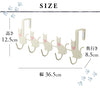帽子 ドアハンガー猫5連 横型.|s3