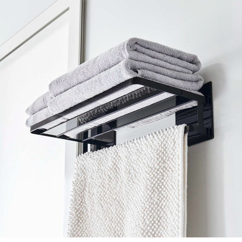 マグネットバスルームバスタオル棚 タワー.|s11