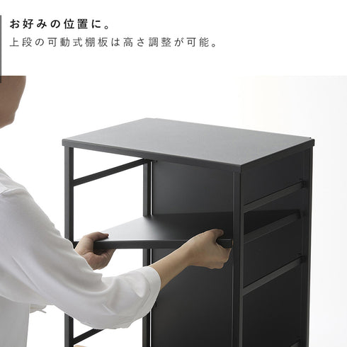 目隠しワゴン タワー 天板付き.|s6