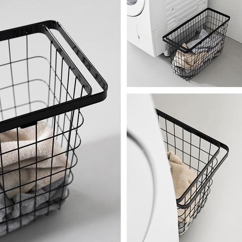 ランドリーワイヤーバスケット タワー スリム L.|s10