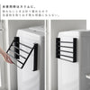 使いやすい高さに開くマグネット洗濯機横折り畳み棚 タワー tower.|s5
