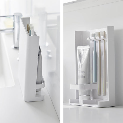 目隠し歯ブラシ&チューブスタンド タワー スリム.|s7