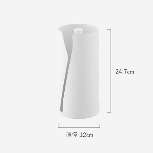 片手でカット隠せるキッチンペーパーホルダー タワー 縦タイプ.|s10