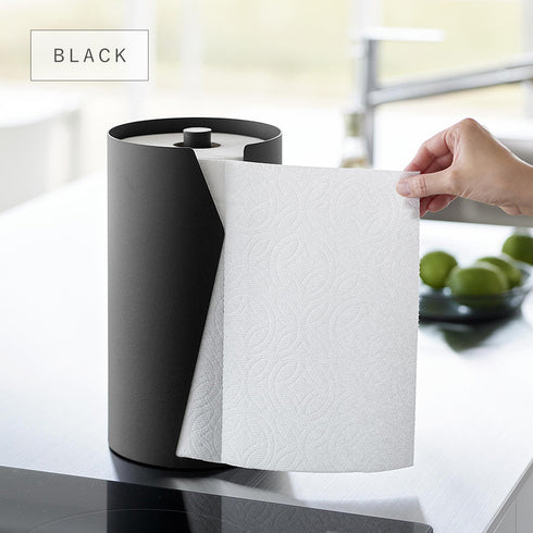 片手でカット隠せるキッチンペーパーホルダー タワー 縦タイプ L.|s8