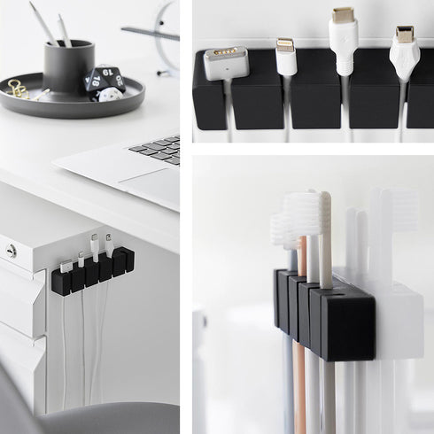 フィルムフックシリコーン歯ブラシホルダー タワー 5連.|s12