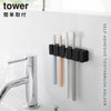 フィルムフックシリコーン歯ブラシホルダー タワー tower 5連.|s1