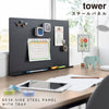 デスク横トレー付きスチールパネル タワー tower.|s1