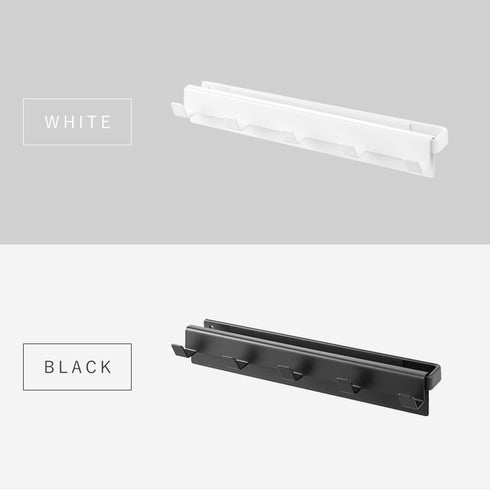 カラーボックスに差し込めるフック5連 スマート.|s11