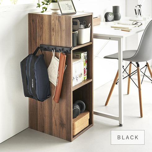 カラーボックスに差し込めるフック5連 スマート.|s8