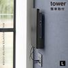ウォール隠せるルーター収納 タワー tower Lサイズ 石こうボード壁対応.|s1