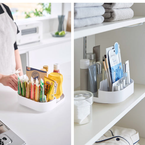 回転式仕切り付き収納トレー プレート.|s10