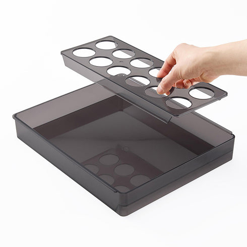 冷蔵庫中棚下高さ調節卵ラック タワー L.|s5