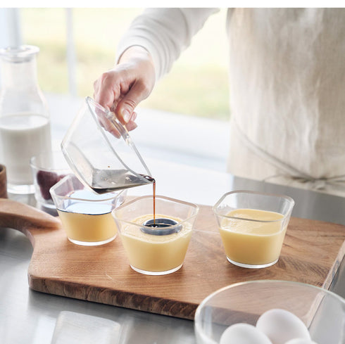 電子レンジ対応洗いやすい下ごしらえボウル タワー S3個組 クリア.|s8