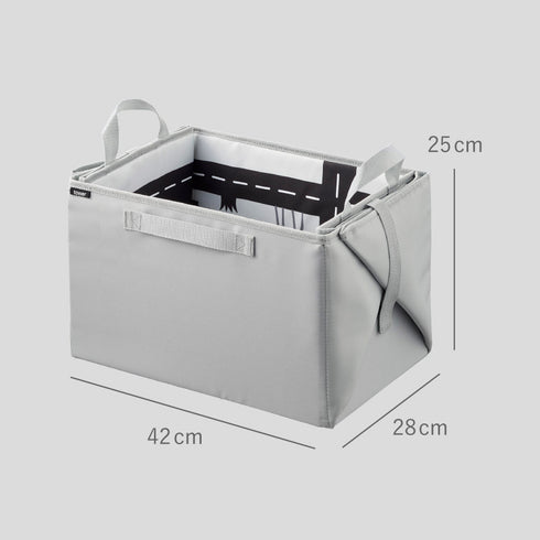 プレイマットにもなるおもちゃ収納 タワー ライトグレー.|s10