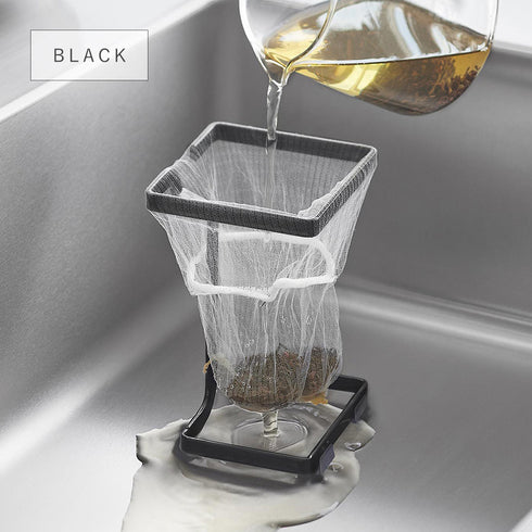 コーナーに置ける水切りネットホルダー タワー スクエア.|s9