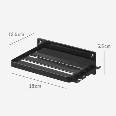 ウォールオーラルケア洗浄器収納ラック タワー石こうボード壁対応.|s10