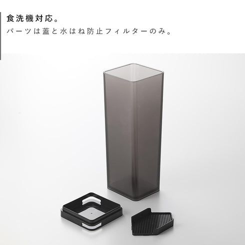 水はね防止フィルター付き両方から注げる冷水筒 タワー.|s6
