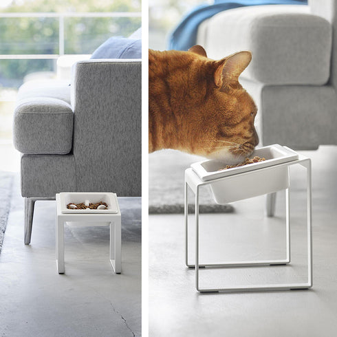 早食い防止ペットフードボウルスタンド タワー 斜めハイタイプ.|s7