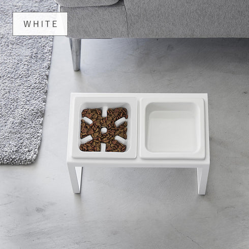 早食い防止ペットフードボウルスタンド セット タワー斜めハイタイプ.|s7