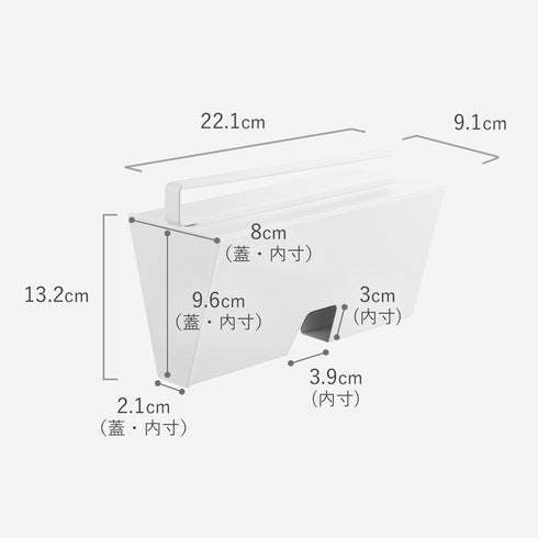 戸棚下プラスチックバッグケース タワー.|s10