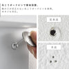 壁付けドライヤー&ヘアーアイロンホルダー タワー tower トレー付き.|s4
