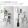 壁付けドライヤー&ヘアーアイロンホルダー タワー トレー付き.|s3