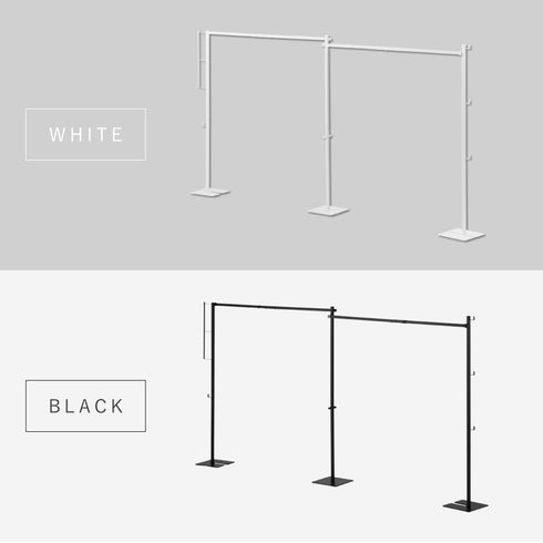 折り畳み室内物干し タワー 2連.|s13